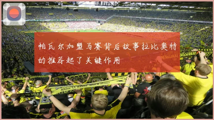 帕瓦尔加盟马赛背后故事拉比奥特的推荐起了关键作用